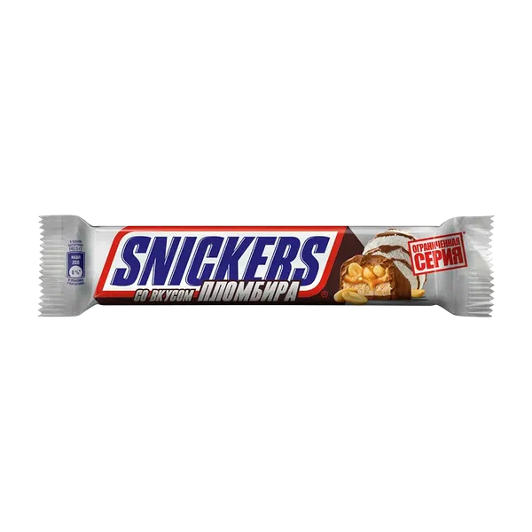 Snickers пломбир батончиги 81г