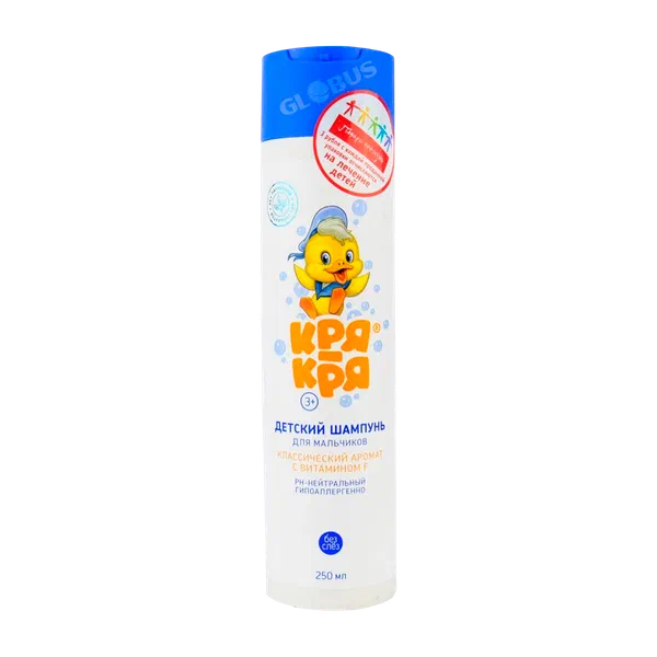Шампунь Кря-кря классич д/мальчиков детск 3+ 250мл