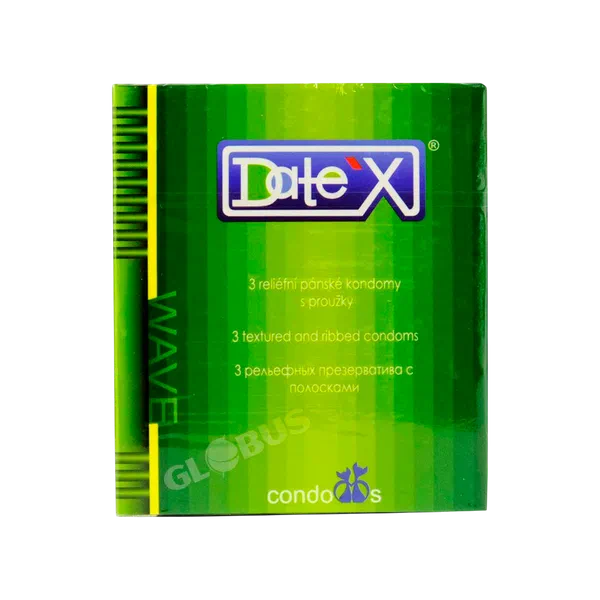 Презерватив Date'X Wave 3шт