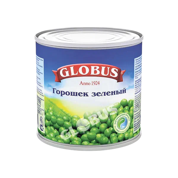 Горошек Globus конс. зел 400г ж/б