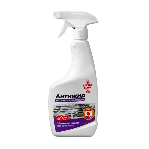 Средство д/кухни Doctor Clean Антижир 500мл
