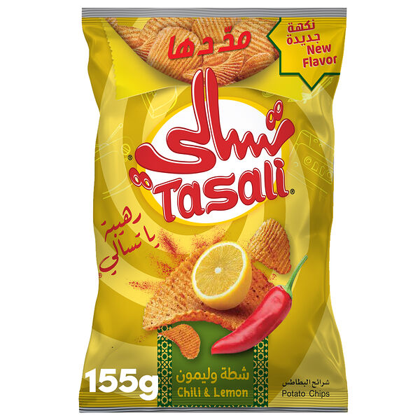 Tasali Chilli  Lemon Potato Chips 155Gm