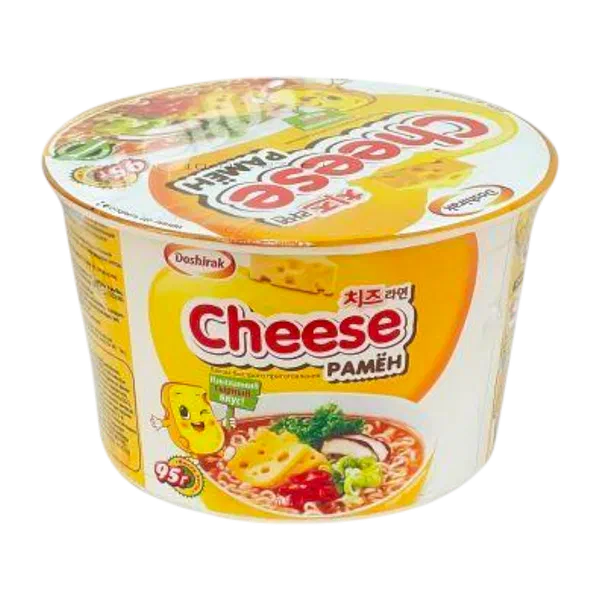 Вермишель б/п Доширак Cheese рамен с сыром 95г чашка