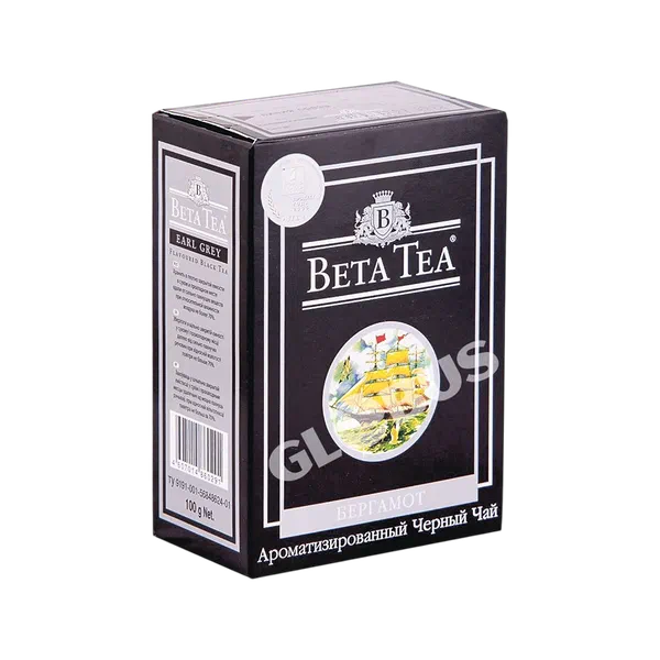 Чай Beta Earl grey лист 100г