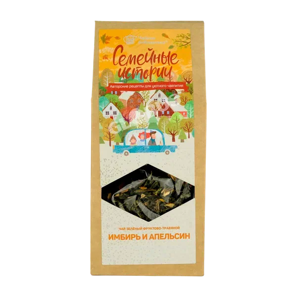 Чай Teaco Семейные истории имбирь/апельсин 70г