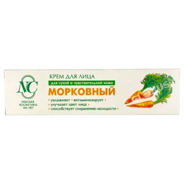Крем д/лица Невская Косметика морковный 40мл