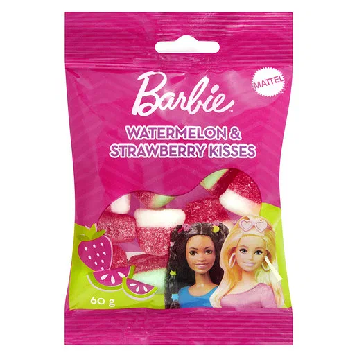 Barbie Watermelon & Strawberry Kisses 60g