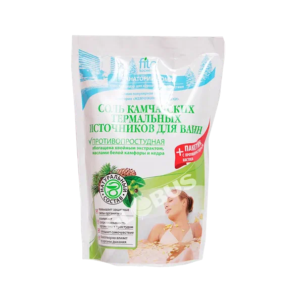 Соль д/ванн Санаторий дома Камчатских источников 530г