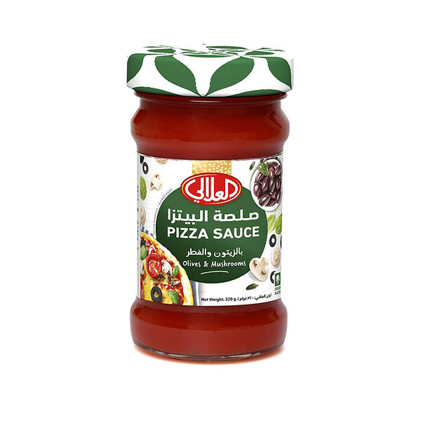 Alalali Pizza Sauce Mushroom 370Gm