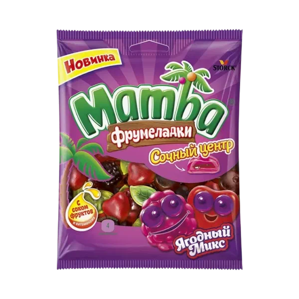 Mamba мөмө-жемиш аралашма мармелады 70г