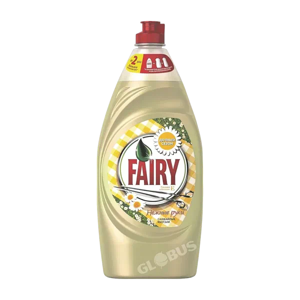 Средство д/мытья посуды P&G Fairy нежн руки ромаш/витамин Е 900мл
