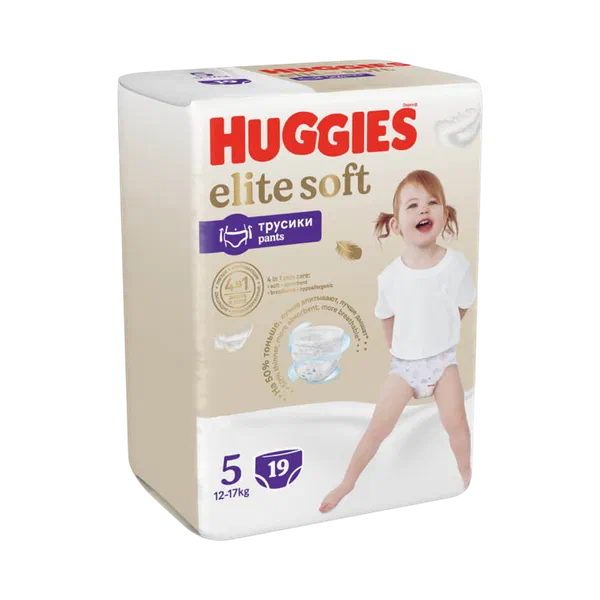 Трусики детск Huggies Elite Soft 5 19шт Россия
