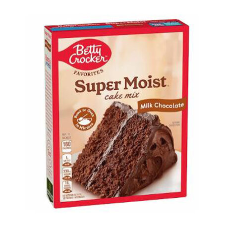 Betty Crocker Milk Chocolate Cake 430Gm