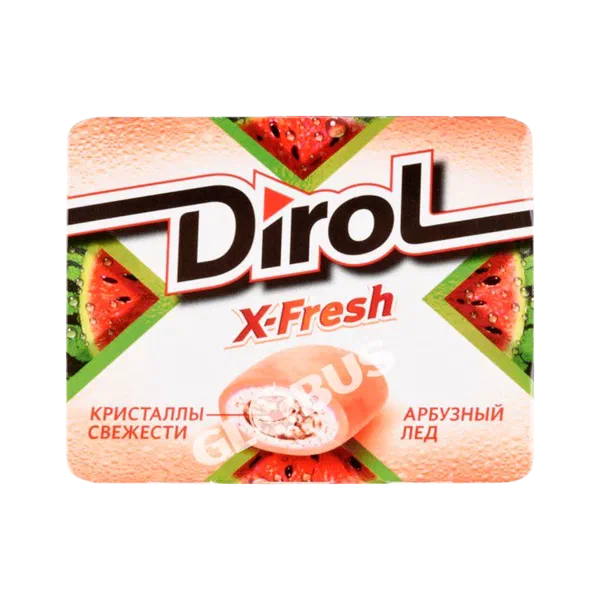 Жев. резинка Dirol X-Fresh Арбузный Лед 18г
