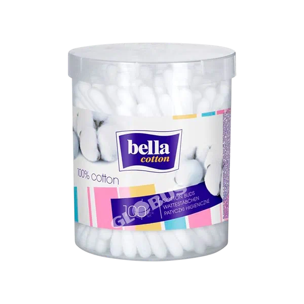 Палочки ватн Bella круг 100шт GL