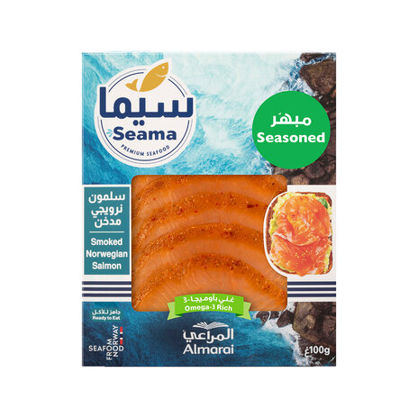 Salmon Slice Cs Seasoned Salt