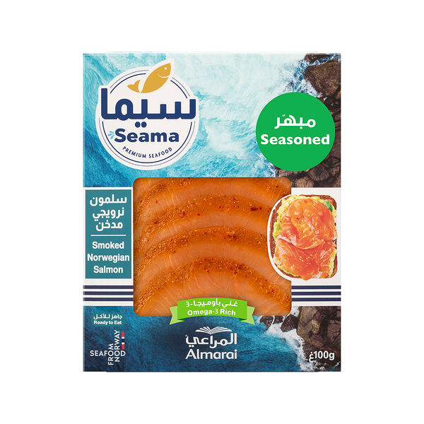 Salmon Slice Cs Seasoned Salt