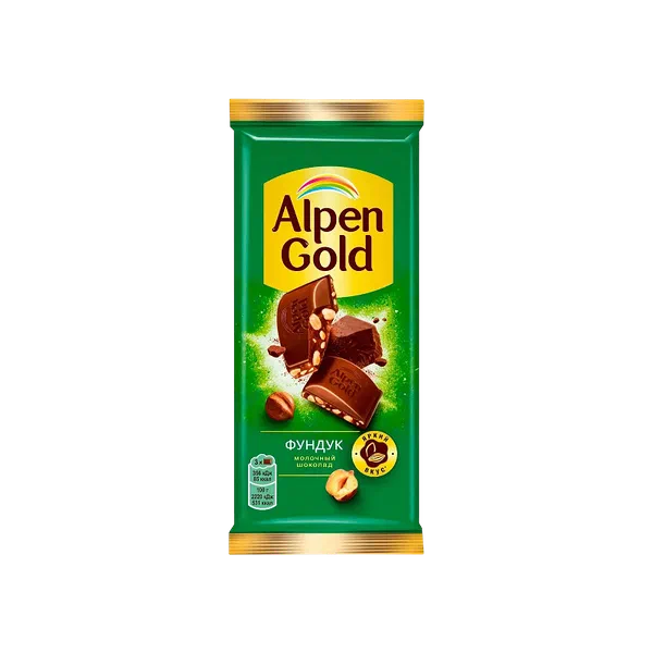 Alpen Gold токой жаңгагы шоколады 80г