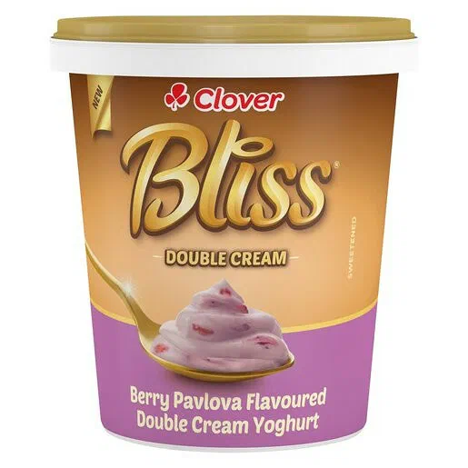 Bliss Double Cream Berry Pavlova Yogurt 1kg