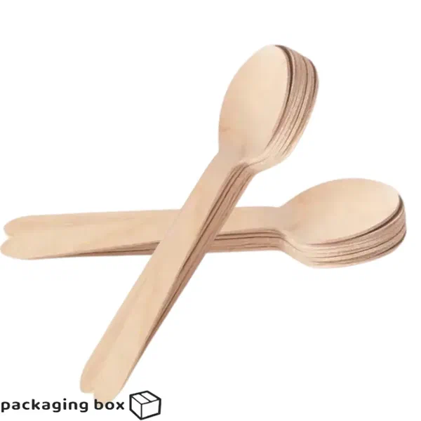 BINDAWOOD TRADITIONAL WHITE PLASTIC SPOONS 50-PIECE VALUE PACK
