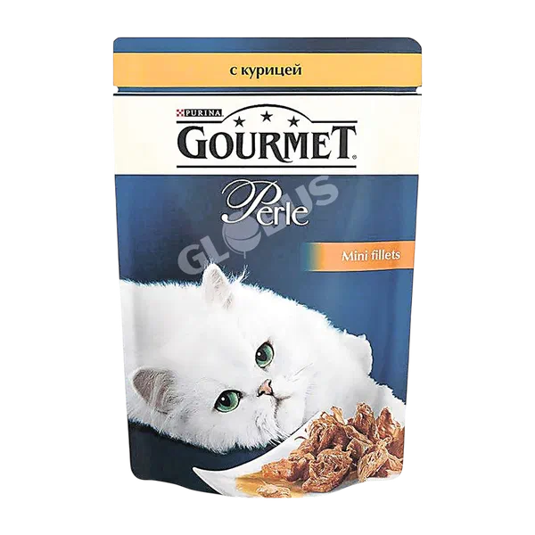 Корм д/ кошек Gourmet Перл курица в соусе 75г