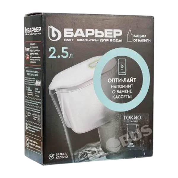Кувшин д/воды Барьер Стайл XS Оптилайт 2,5л