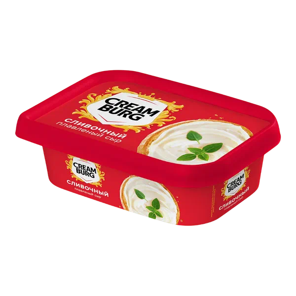 Сыр Creamburg плав сливочный 35% 190г ванн