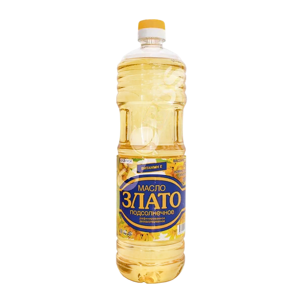 Масло подсолнечное Злато 1 л