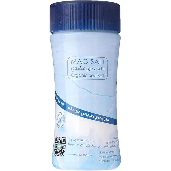 MAGNESIA ORGANIC SEA SALT NATURAL HAND-HARVESTED CRYSTALS 700G