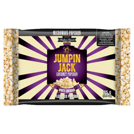 Jumping Jack Microwave Popcorn White Cheddar 85g