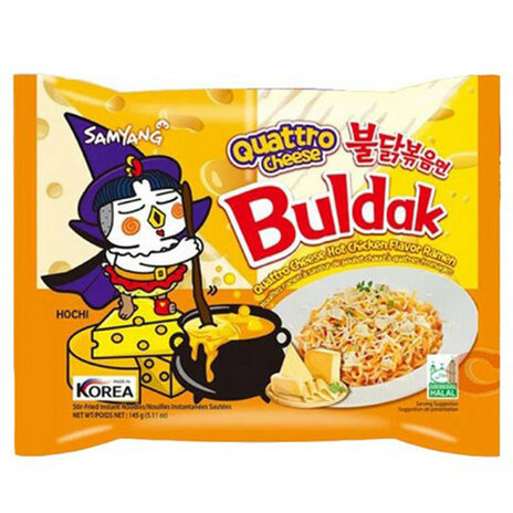 Samyang Buldak Quattro Cheese 140g