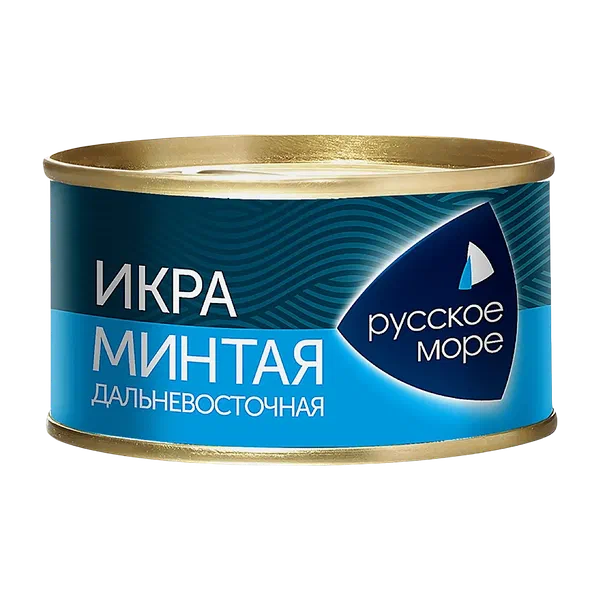 РМ Дальневосточная Люкс минтая деликат. икрасы 130г ж/б