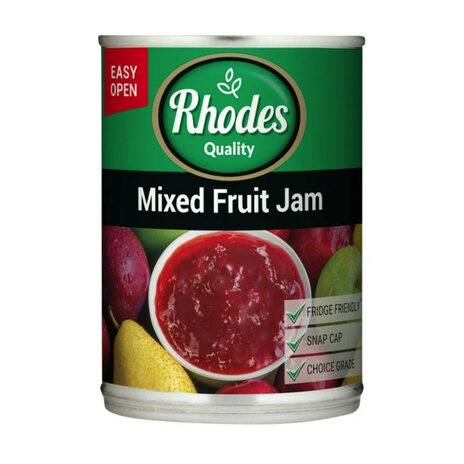Rhodes Mixed Fruit Jam 450g