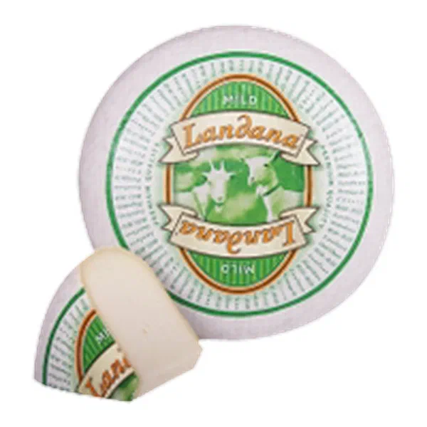 LANDANA MILD DUTCH GOAT CHEESE PREMIUM WHITE BLOCK 120G