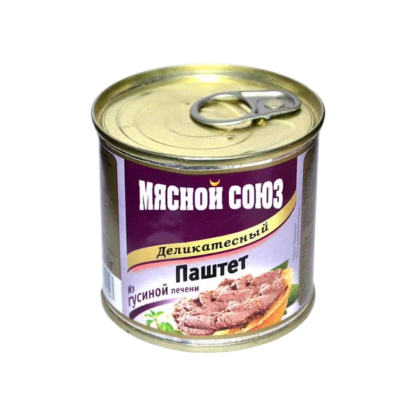 Мясной Союз деликатес каз боору паштети 240г