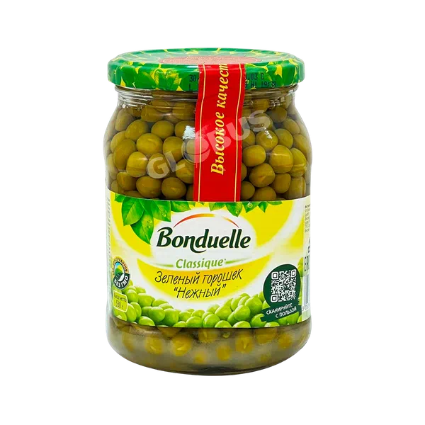 Горошек Bonduelle конс. зел. 580г ст/б