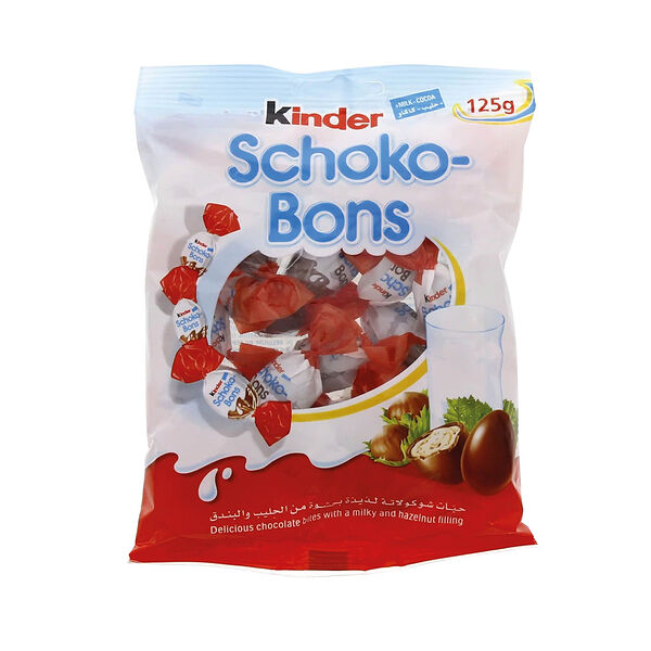 Kinder Schokobons Milk Chocolates 125Gm