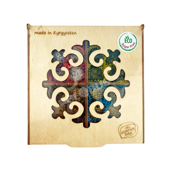 Конфеты Nomad candy фруктово-ореховые 390г