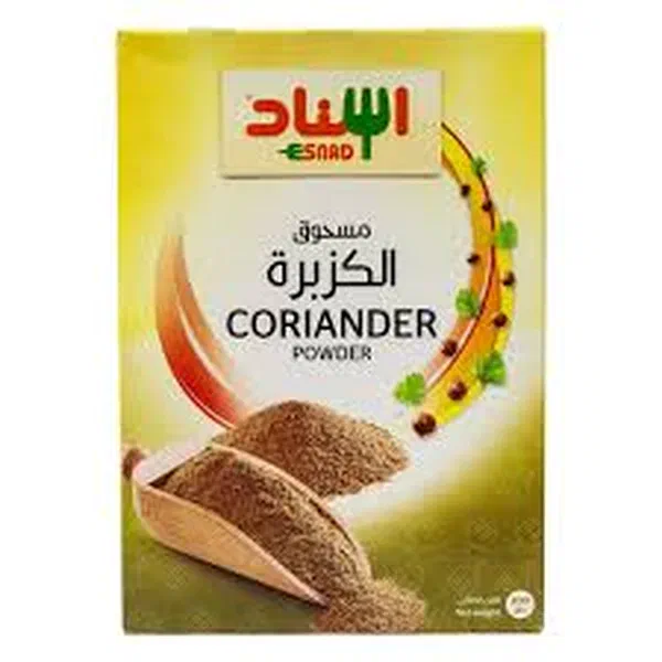 ESNAD PURE GROUND CORIANDER POWDER TRADITIONAL AROMATIC 200G