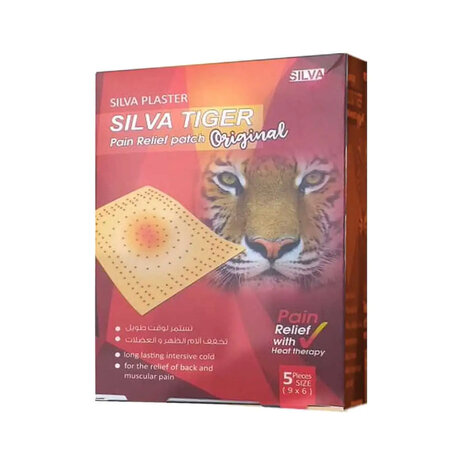 Silva Tiger Pain Relief Patch Original 5Pcs(9X6)
