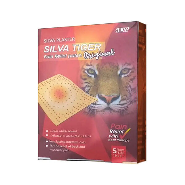 Silva Tiger Pain Relief Patch Original 5Pcs(9X6)