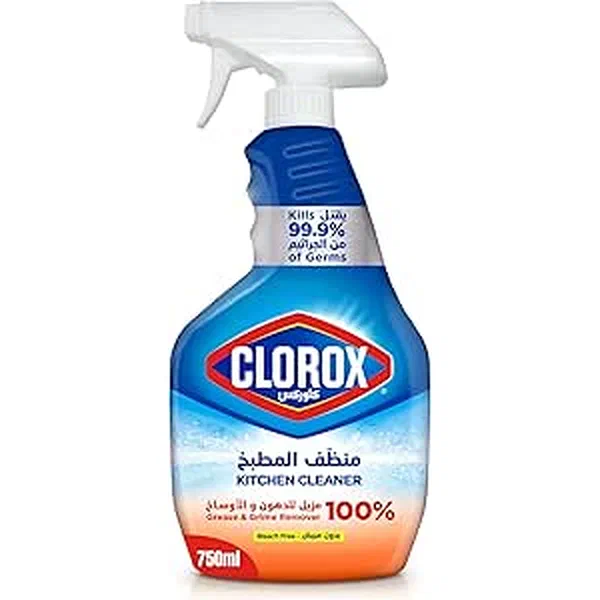 CLOROX KITCHEN CLEANER AND DEGREASER REGULAR FORMULA SPRAY 750ML