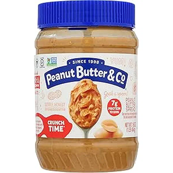 PEANUT BUTTER & CO. CRUNCH TIME EXTRA CRUNCHY PEANUT BUTTER 454G
