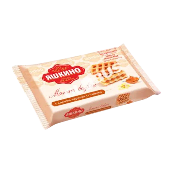 Вафли Яшкино мягкие с вареной сгущенкой 40г
