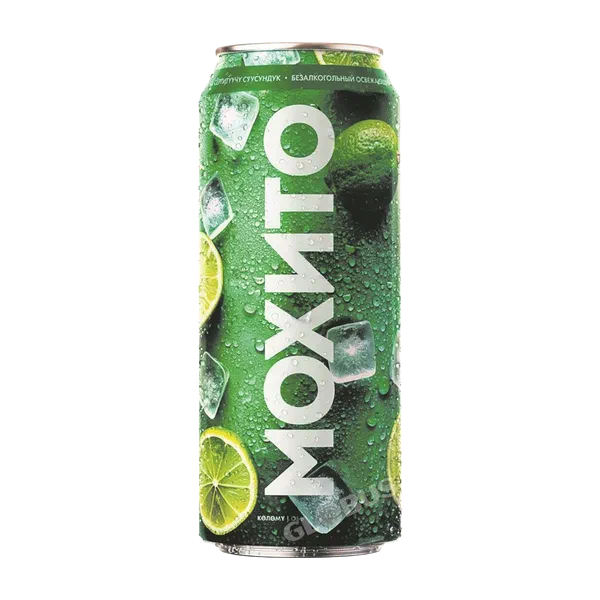 Nitro FRESH мохито алкоголсуз газ суусундугу 0,45л ж/б
