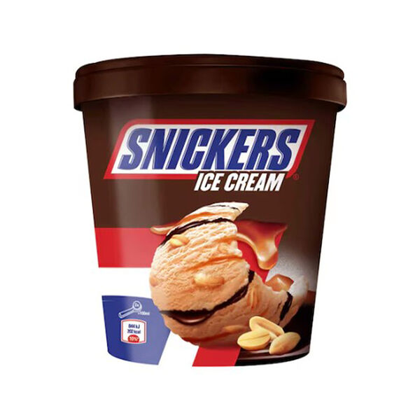 Snickers Ice Cream Tub 450 Ml