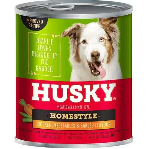 Husky Homestyle Chicken Dog Food 385g