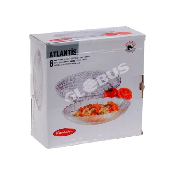 Набор тарелок Atlantis 10235 21см 6шт GL