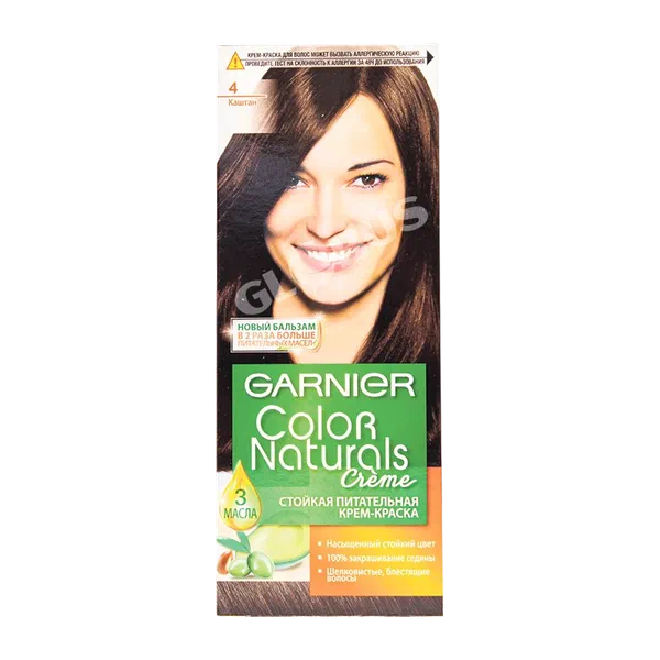 Garnier Color Nat №4 чач боегу каштан