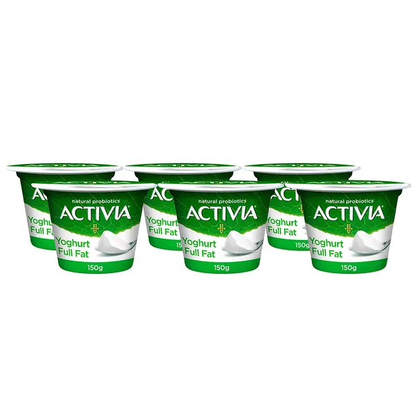 ACTIVIA YOGHURT FULL FAT 150G - FULL FAT PLAIN SPOONABLE YOGURT